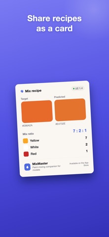 MixMaster: Miniature Paint Mix Screenshot 6 of 6