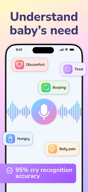 Cry Analyzer · Baby Translator iPhone screenshot 2