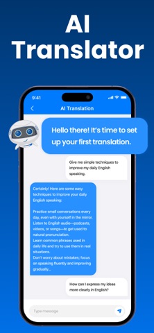 Voice Translate Translator App iPhone screenshot