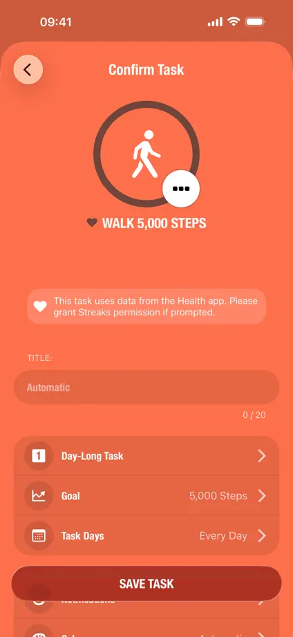 Streaks, App Store screenshot 5