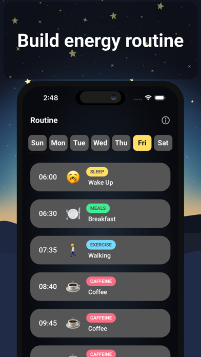 Energy Routine Screenshot