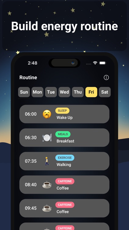 Energy Routine