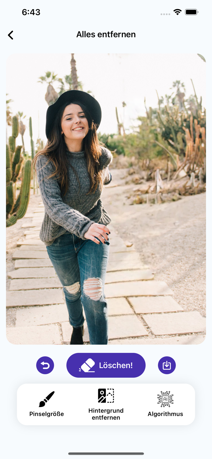 Personen und Objekte Entfernen