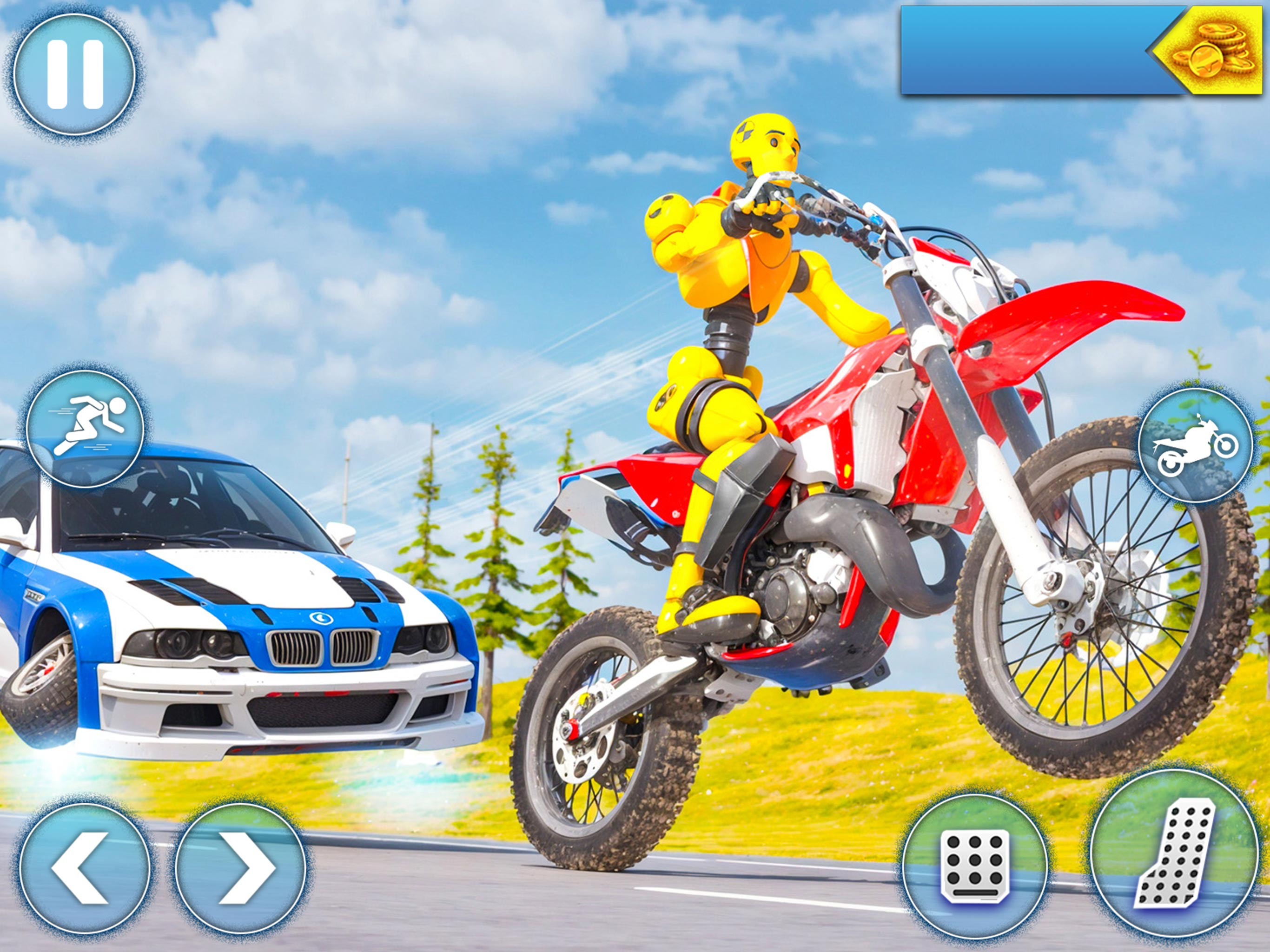 Moto Bike Ragdoll Fall Crash screenshot 7