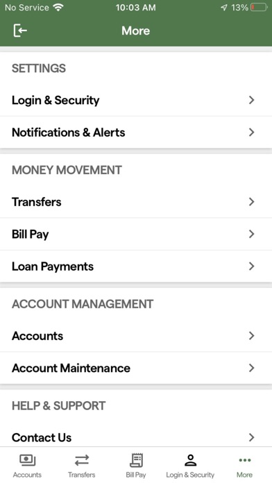 PBT Bancorp Mobile Screenshot