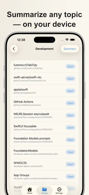 TabTidy screenshot 2
