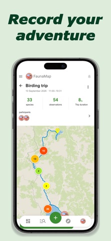 FaunaMap: Birdwatching Screenshot 4 of 8
