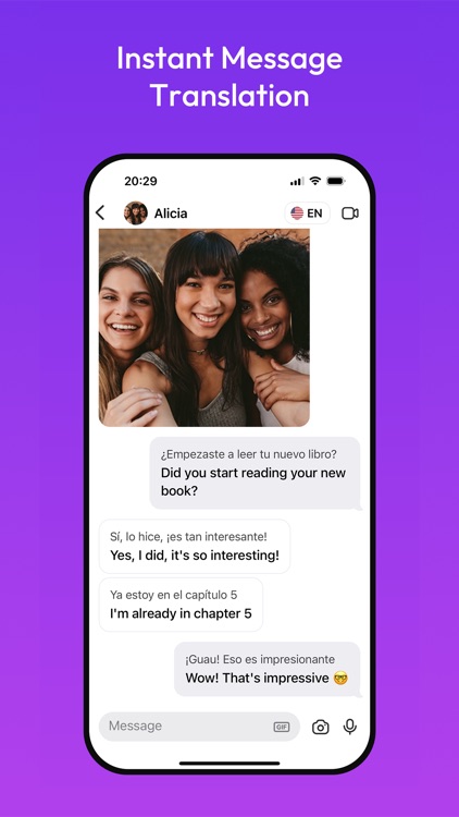 Entiendo - Multilingual Chat