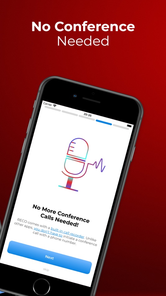 #3. Reco - Call Recorder Unlimited (iOS) 由: Imagine Yazılım