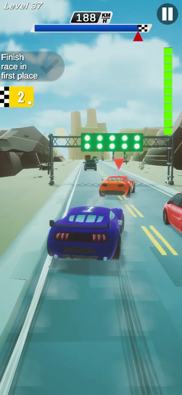 Screenshot #3 pour Cars Overtaking Race