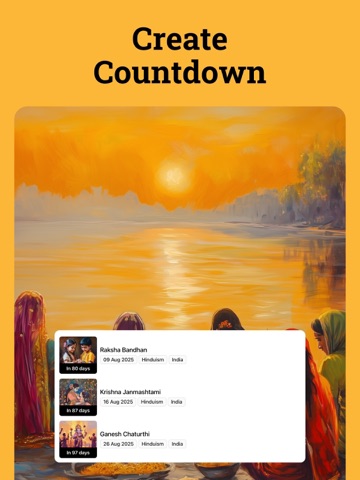 Hindu Calendar: Panchang 2026 iPad screenshot