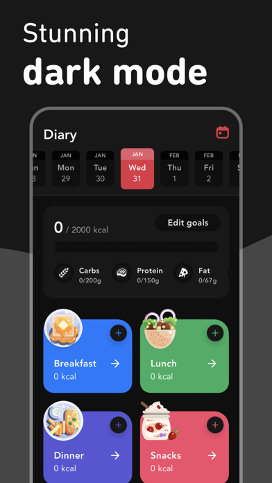 Meals: Healthy Recipes & Diet Screenshot