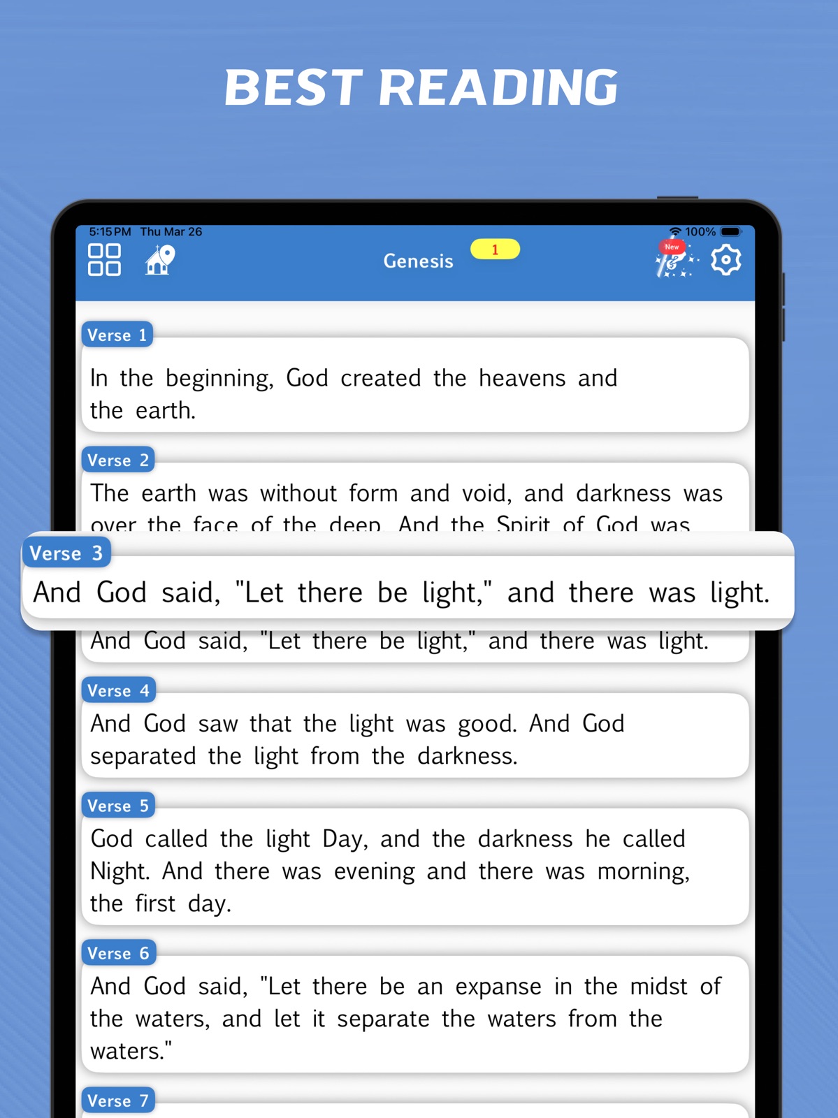 NIV Bible - offline ipad screenshot 3