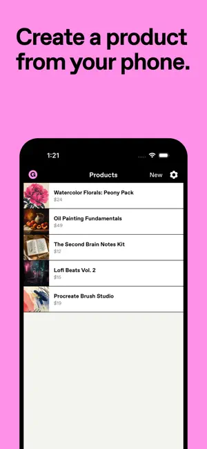 Gumroad screenshot 1