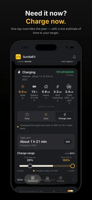 SundialEV screenshot 3