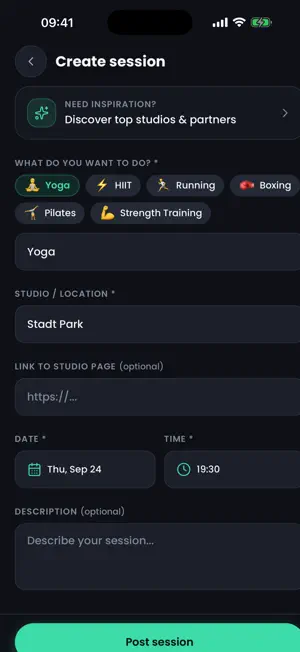 sweatmates screenshot 4