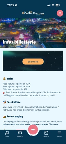 Festival des Vieilles Charrues screenshot