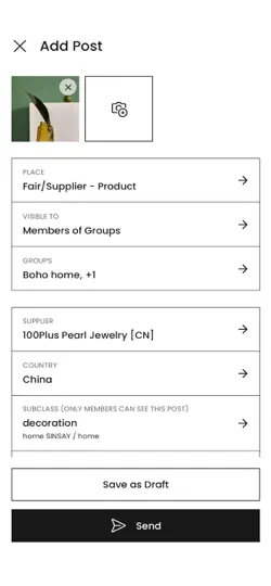 Screenshot von Buyer's Vision auf dem iPhone 4