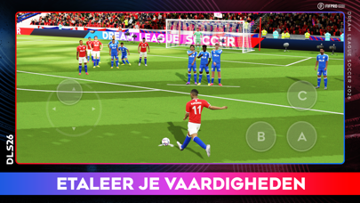 Dream League Soccer 2026 iOS Mod IPA screenshot 4 - iOS game interface