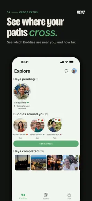 Heya! Keep your travel friends screenshot 4