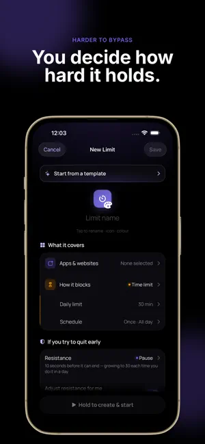 Unlinkd: Screen Time Control screenshot 2