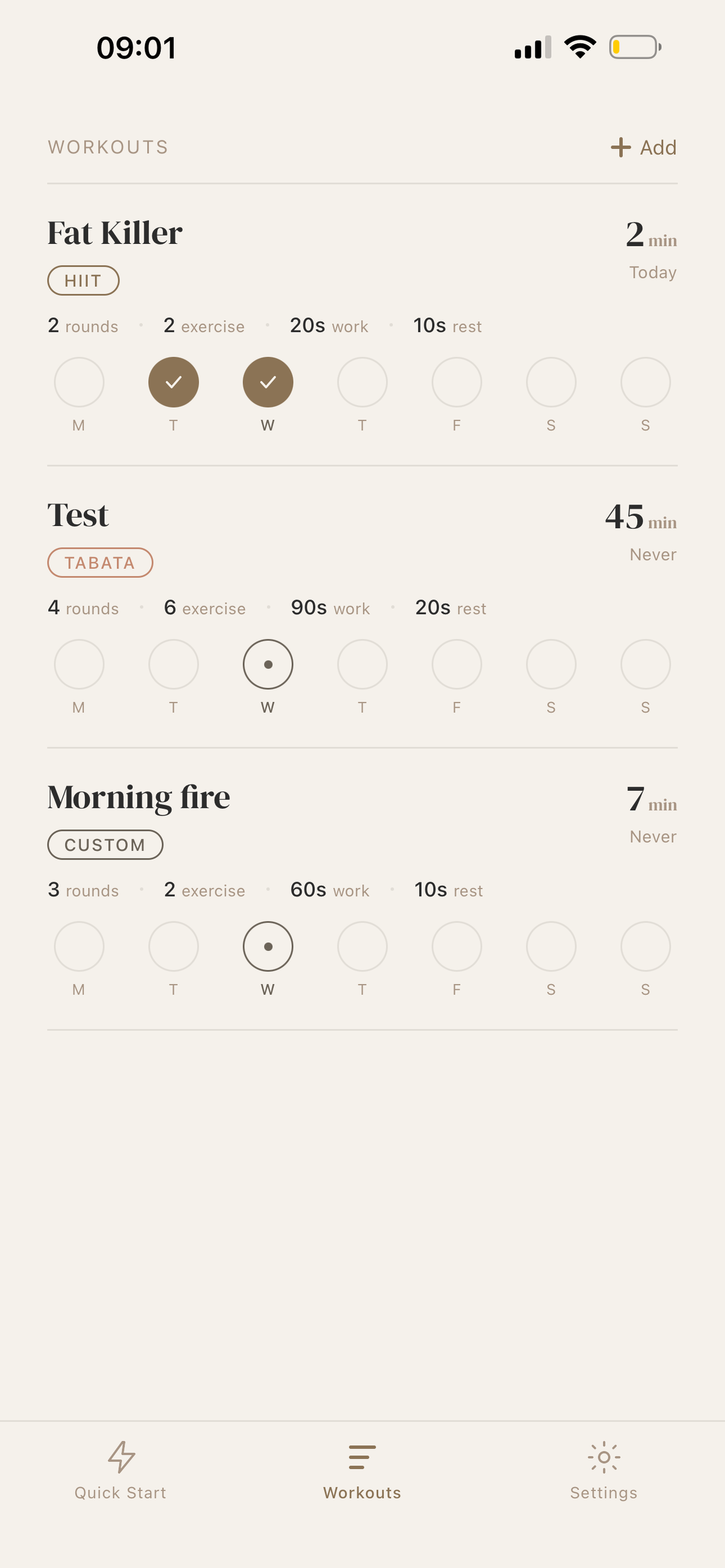 Interva – Interval Timer screenshot 4