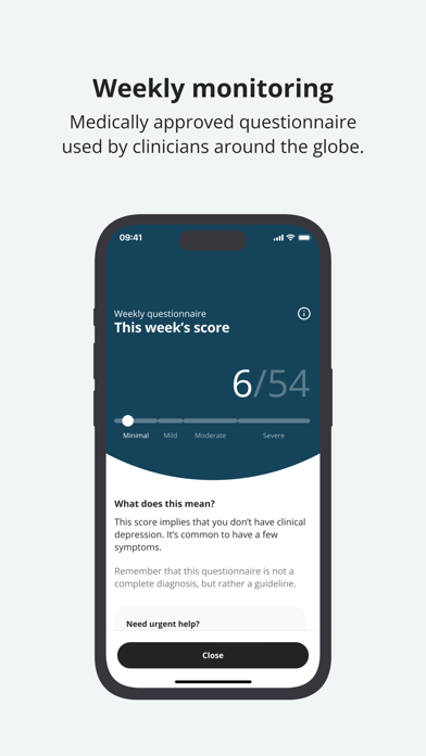 Flow - Depression treatment Screenshot