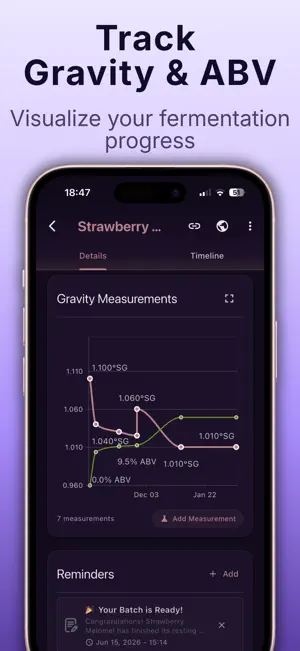 Fermolog: Home Brewing App screenshot 2