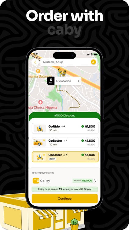 GoApp - Ride, Delivery, Food screenshot-3