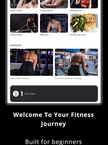 Freshman Fitness iPad screenshot