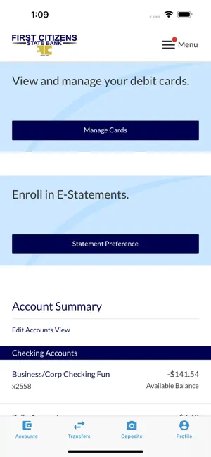 First Citizens State Bank screenshot 3