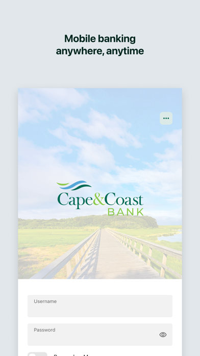 Cape & Coast Bank app screenshot