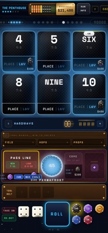 Aleator: Craps Roguelite Screenshot 5 of 9