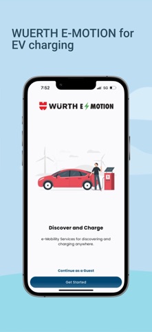 Wuerth EV screenshot