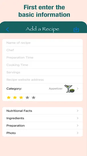 Recipe Book screenshot 2