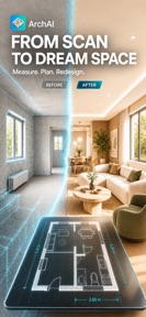 AI Room & Home Planner: LiDAR screenshot