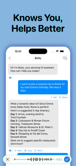 AI Chat: AskBotty Screenshot 2 of 6