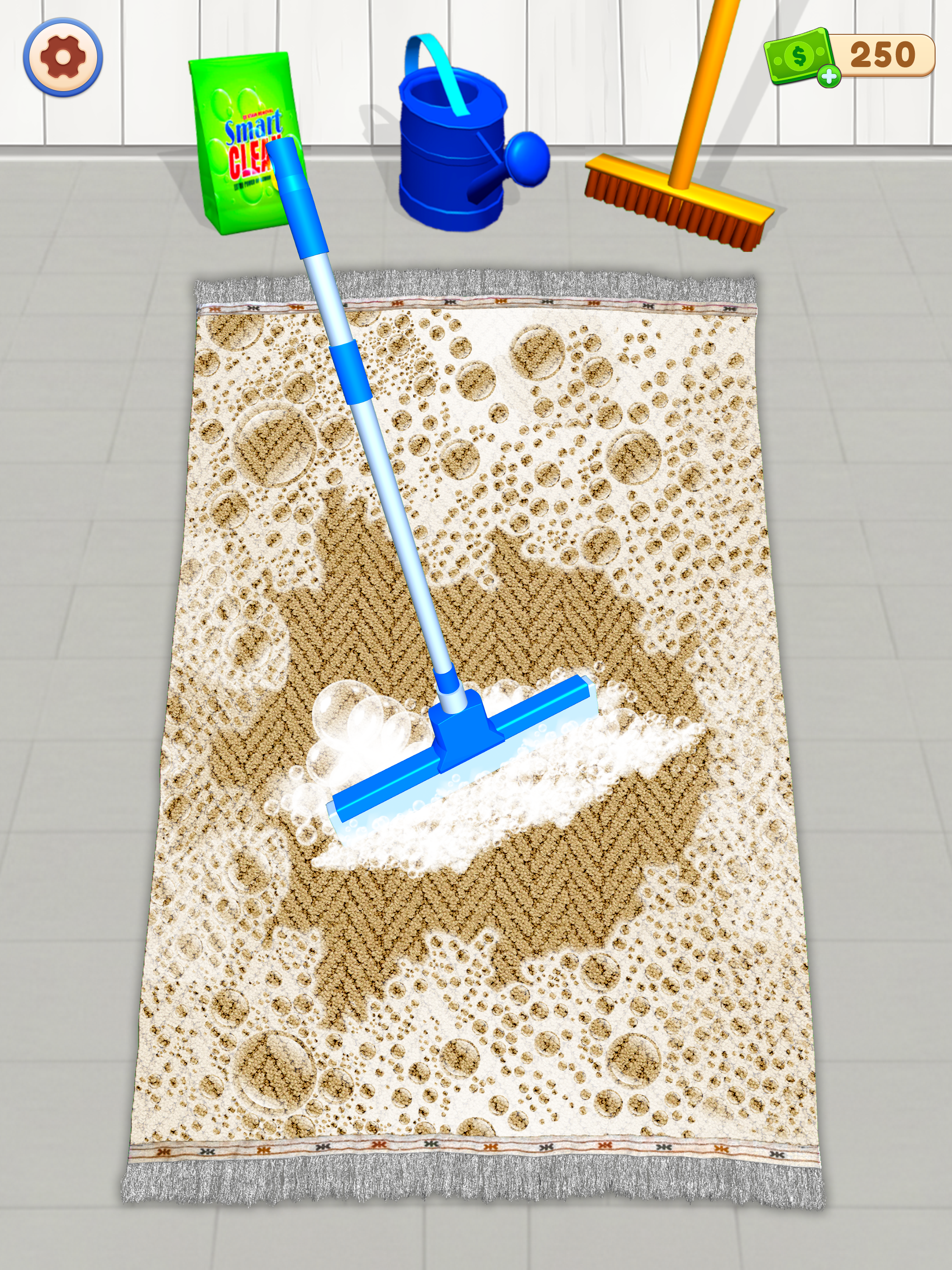 Relaxing ASMR Carpet Cleaning