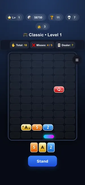 BlockJack Game screenshot 2