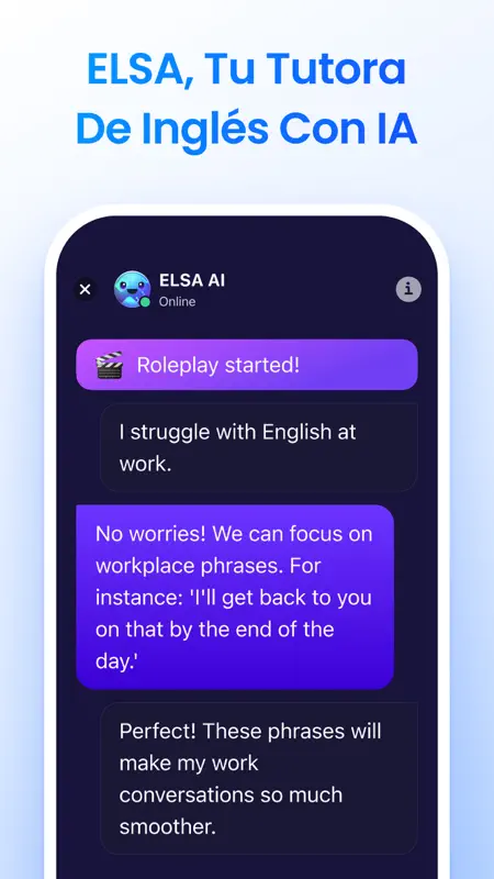 ELSA Speak - Aprende Inglés screenshot 3 of 8