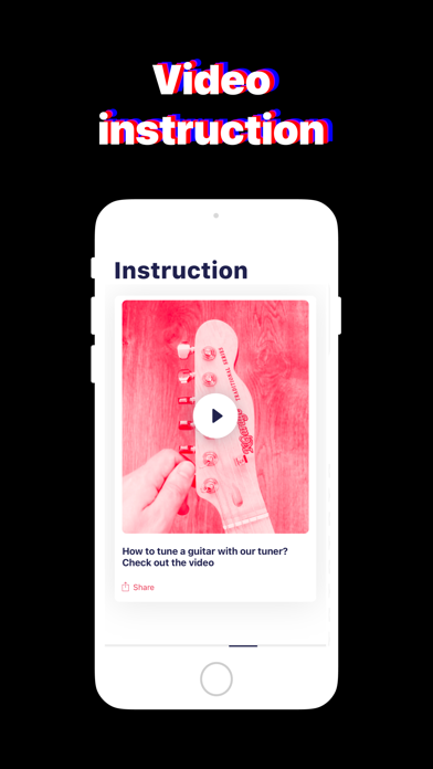 Tuner ONE PRO Guitar & Ukulele Screenshot