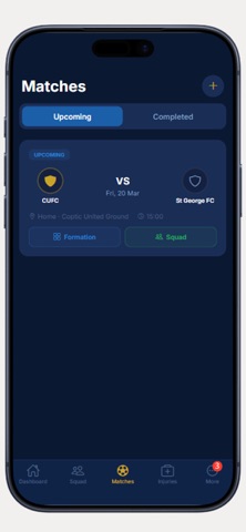 Coptic United FC screenshot