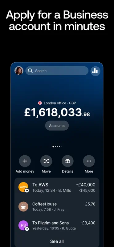 Revolut Business screenshot 2 of 10
