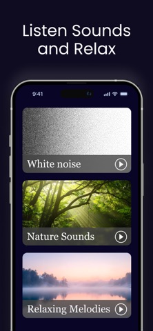 Sleep Sounds • Calm Meditation iPhone screenshot