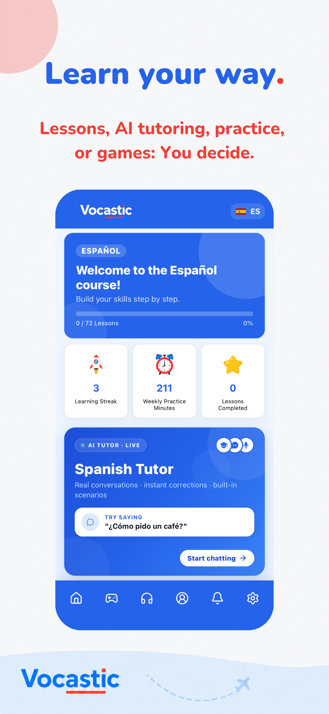 Vocastic: Learn Languages screenshot 3