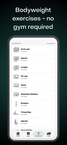 Workout to Unlock Apps - UNLK iPhone screenshot