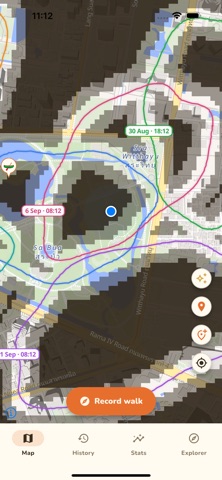 Lonely Explorer: Fog Map Screenshot 1 of 6