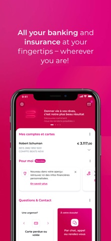 Belfius Mobile App Store preview screenshot 1