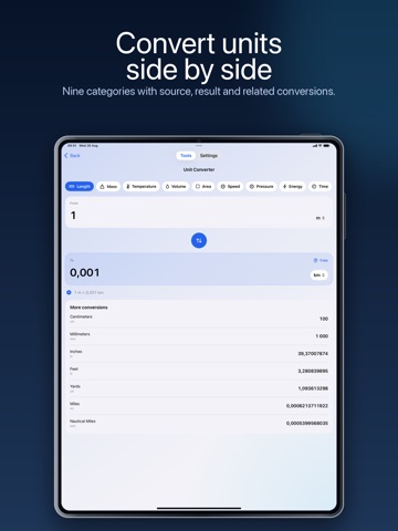 Universal Toolbox: Level iPad screenshot