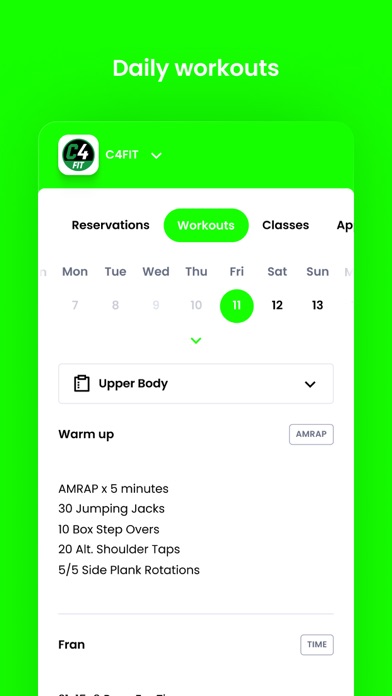 C4FIT Screenshot